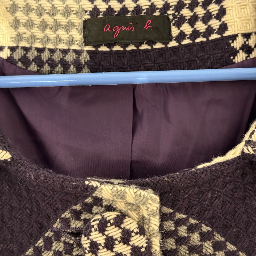 agnes b coat M bracelet sleeve - Picture 2 of 2